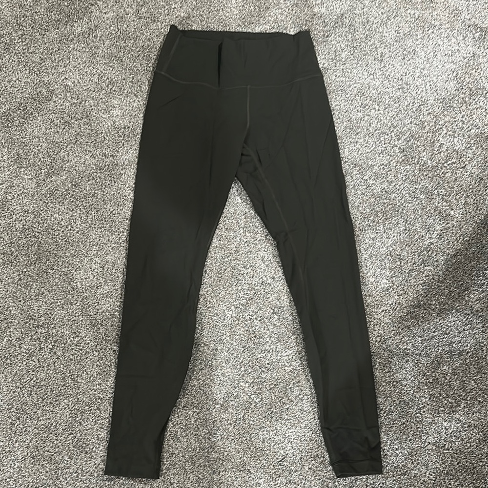 Green High-Waisted Leggings